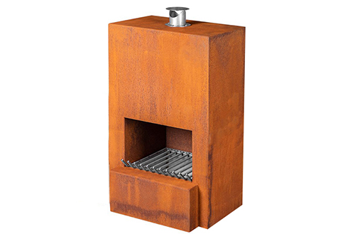 gn-fp-510-cuboid-shape-outdoor-corten-steel-fireplace