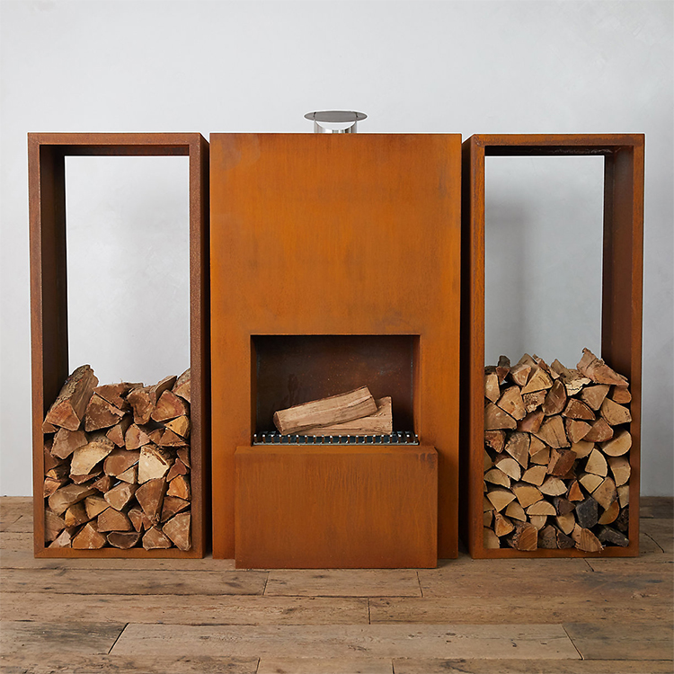 gn-wd-006-heavy-gauge-corten-steel-woodstorage-for-holding-logs