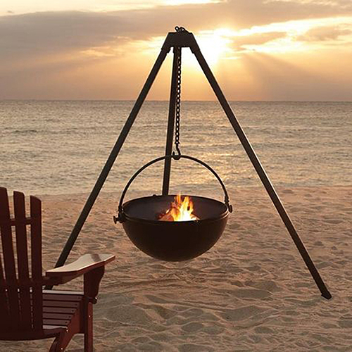 corten-barbecue-gn-bbq-207-hemisphere-steel-cauldron-tripod-hanging-bbq