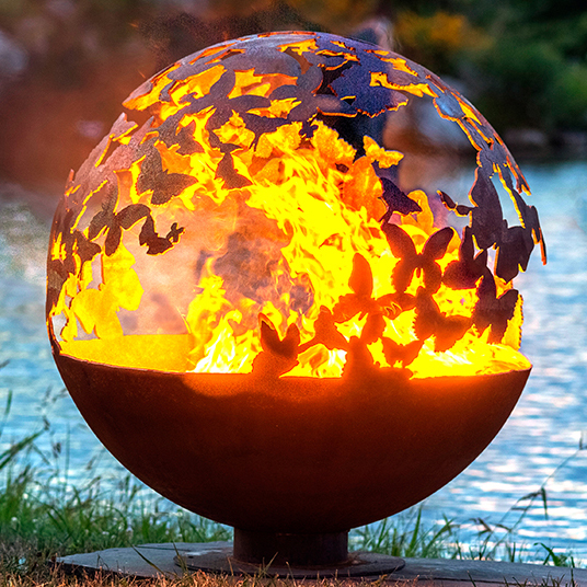 gn-fb-113-sphere-fire-pit-with-butterfly-theme