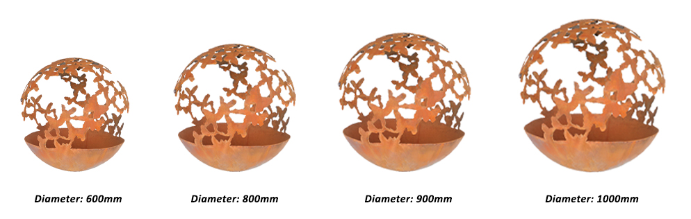 4 standard sizes