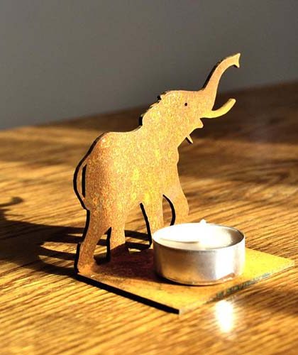 steel-candle-holders-gn-td-012-elephant-silhouette-corten-stylish-candlestick