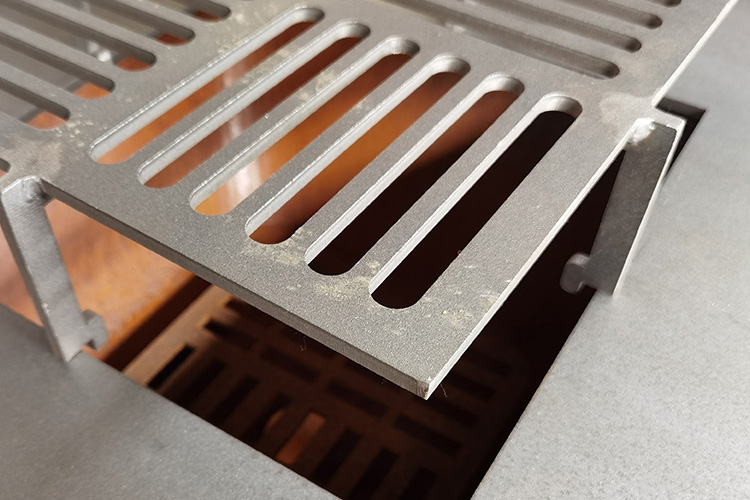 corten-bbq-grill-gn-bbq-222-for-outdoor-cooking-with-trapezoid-base