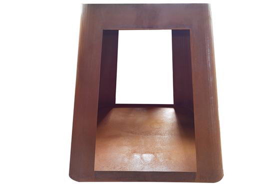 corten-bbq-grill-gn-bbq-222-for-outdoor-cooking-with-trapezoid-base
