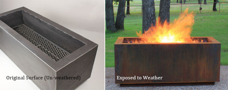 garden gas fire pit