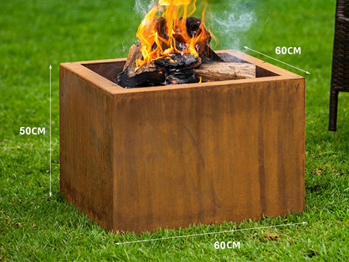 Corten Steel Fire Pit GN-FP-302
