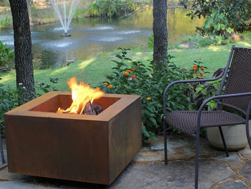 Corten Steel Fire Pit GN-FP-302