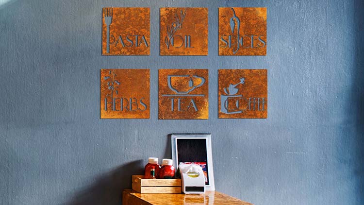 corten-steel-artwork-gn-id-066-wall-decor-set-6-kitchen-signs