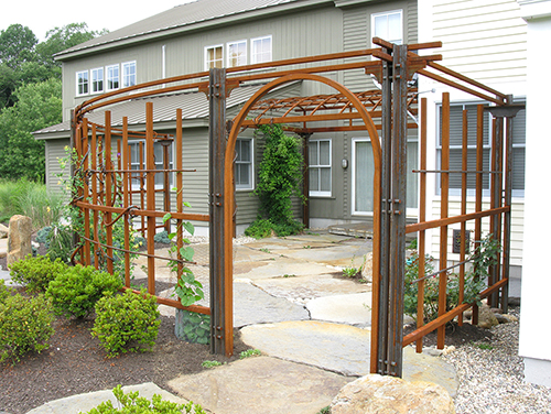 pergola-corten-gn-pg-116-with-forged-trellis-system