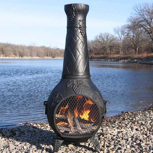 chiminea-fire-pit-gn-ic-103-with-grape-pattern