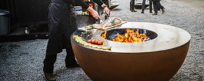 grill-corten-gn-bbq-201-semi-sphere-woodburning-grill