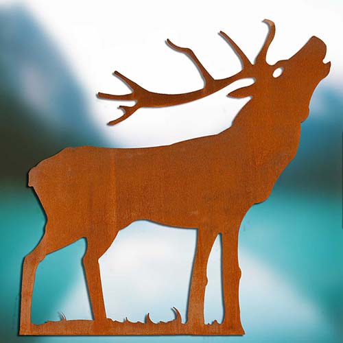 corten-steel-garden-art-gn-cs-077-deer-silhouette