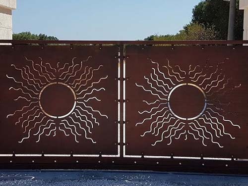 corten-steel-gate-gn-dr-061-for-driveway