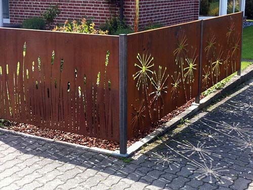corten-steel-privacy-screen-gn-sp-1349-outdoor-dandelion-panels