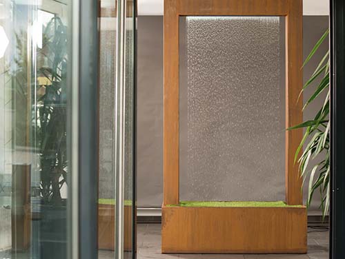 corten-steel-waterfall-gn-wf-088-curtain-rain-water-feature
