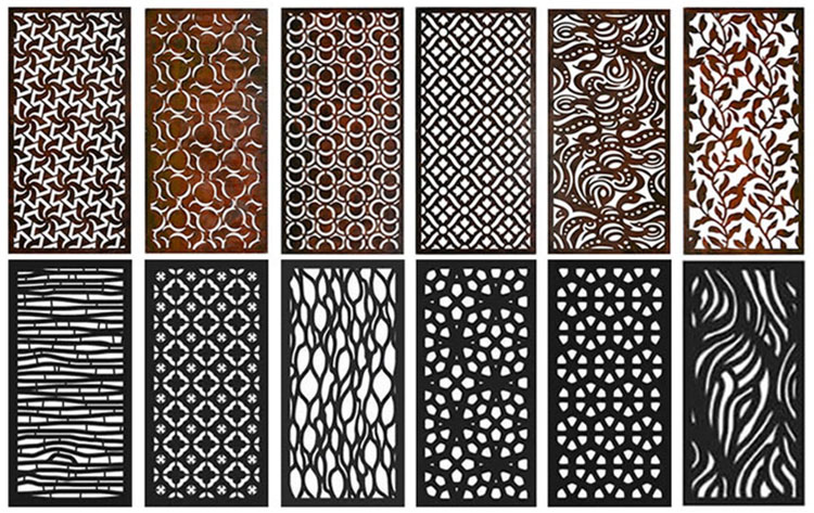 outdoor-privacy-screen-gn-fc-333-with-steel-frame-more-designs