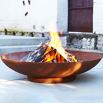 Standard Base - Corten Fire Bowl 