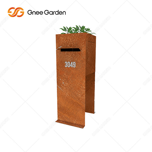 corten-mailbox-gn-lb-004-with-house-no