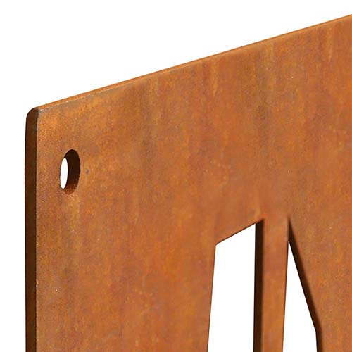 Laser Cut Corten Steel Panels