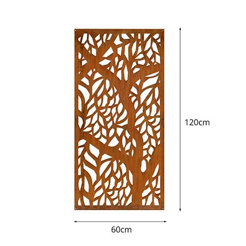 Laser Cut Corten Steel Panels
