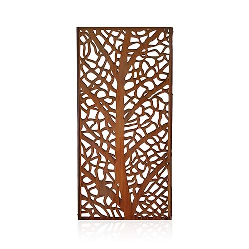 Laser Cut Corten Steel Panels