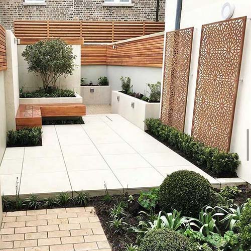 corten-metal-screen-gn-sp-018-kaleidoscope-design-fence-panel