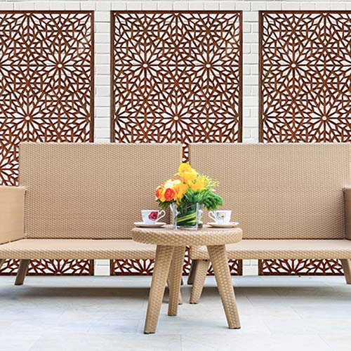 corten-metal-screen-gn-sp-018-kaleidoscope-design-fence-panel