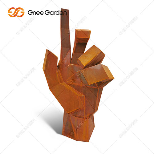 corten-sculpture-gn-ss-123-hand-statue