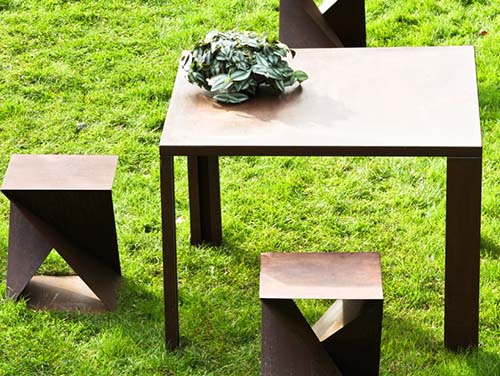 outdoor-furniture-set-gn-of-017-corten-steel-chair-and-table