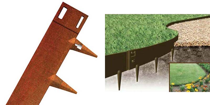 Corten Steel Garden Beds 