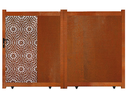 steel driveway gates
