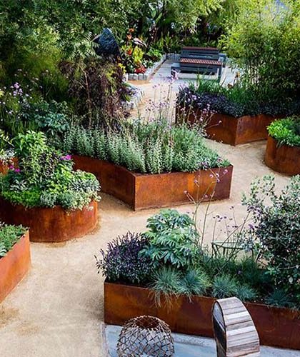 corten-steel-raised-garden-beds