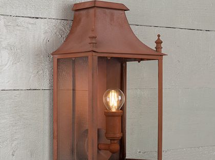 garden-light-corten-steel-hurricane-lamps