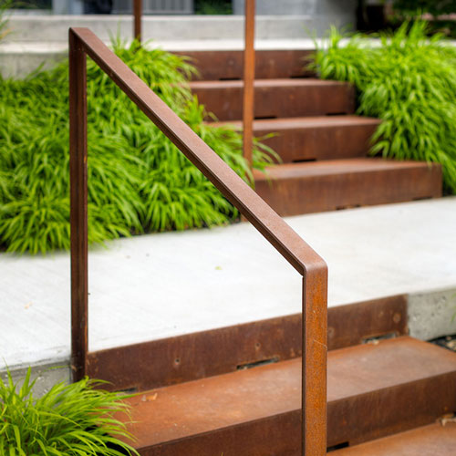corten-steps-garden-used-staircase-related-design