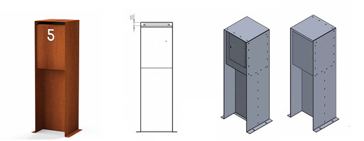 residential curbside mailboxes