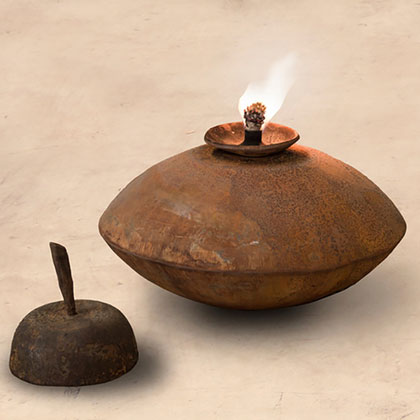 steel-light-corten-oil-lamps