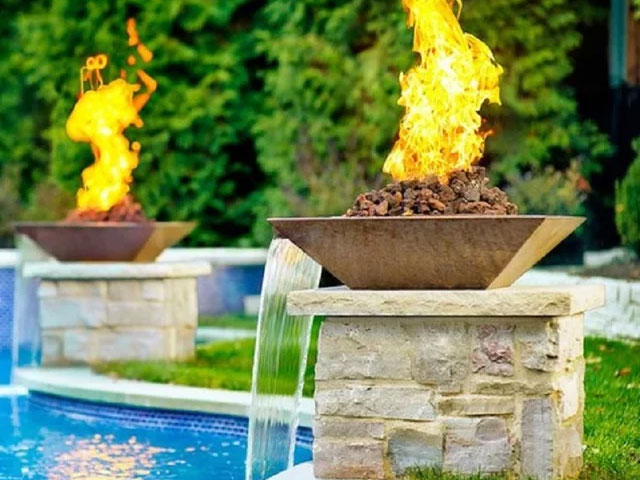 gas-fire-with-water-fall