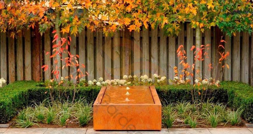 Corten Water Foutains