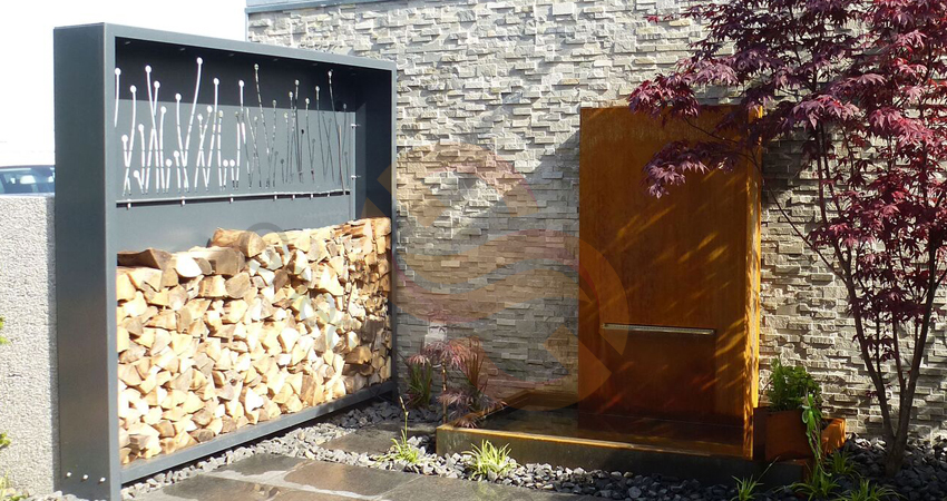 Corten Water Foutains