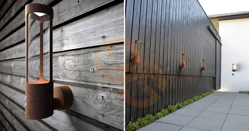 Corten Steel Lighting