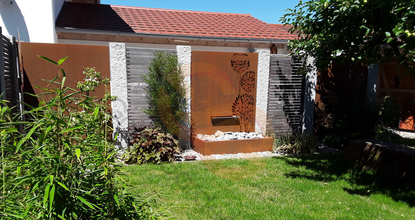 Corten Water Foutains