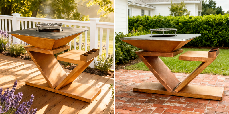outdoor plancha grill