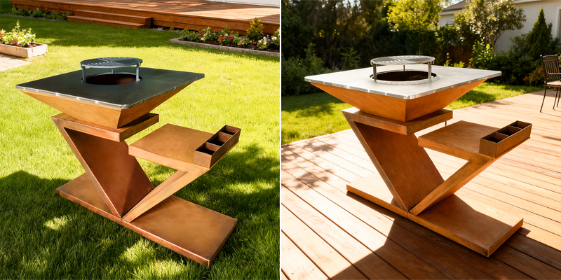 outdoor plancha grill