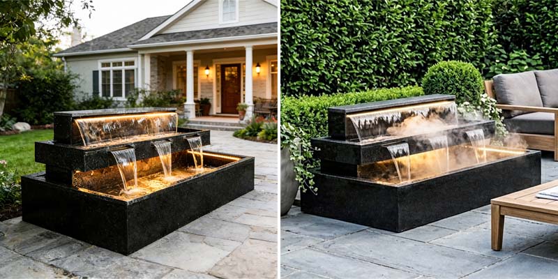outdoor water fountains for sale