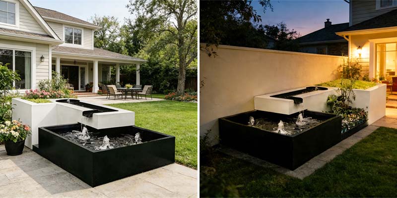 outdoor water fountains for sale